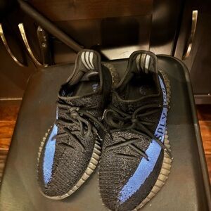 adidas Yeezy Boost 350 V2 in Black and Dazzling Blue